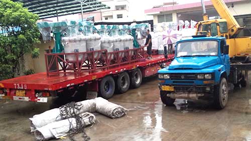 設(she)備裝車出(chū)貨